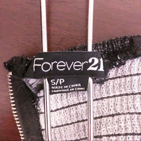 Forever 21 Denim Strapless Dress - Picture 3 of 3